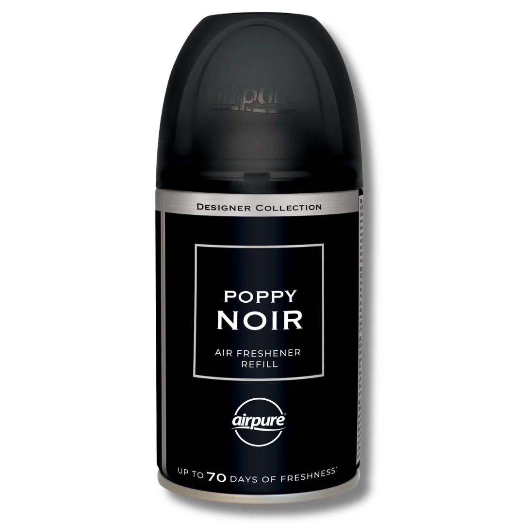 Airpure Designer Collection Air Freshener Refill Poppy Noir 250ml - Image 2