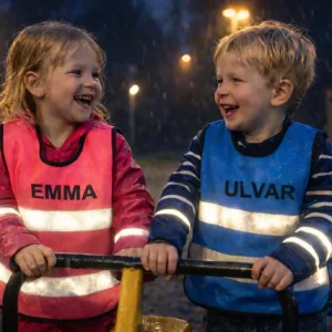 Verdens søteste refleks – for verdens viktigste småfolk, Refleksvest til de minste,