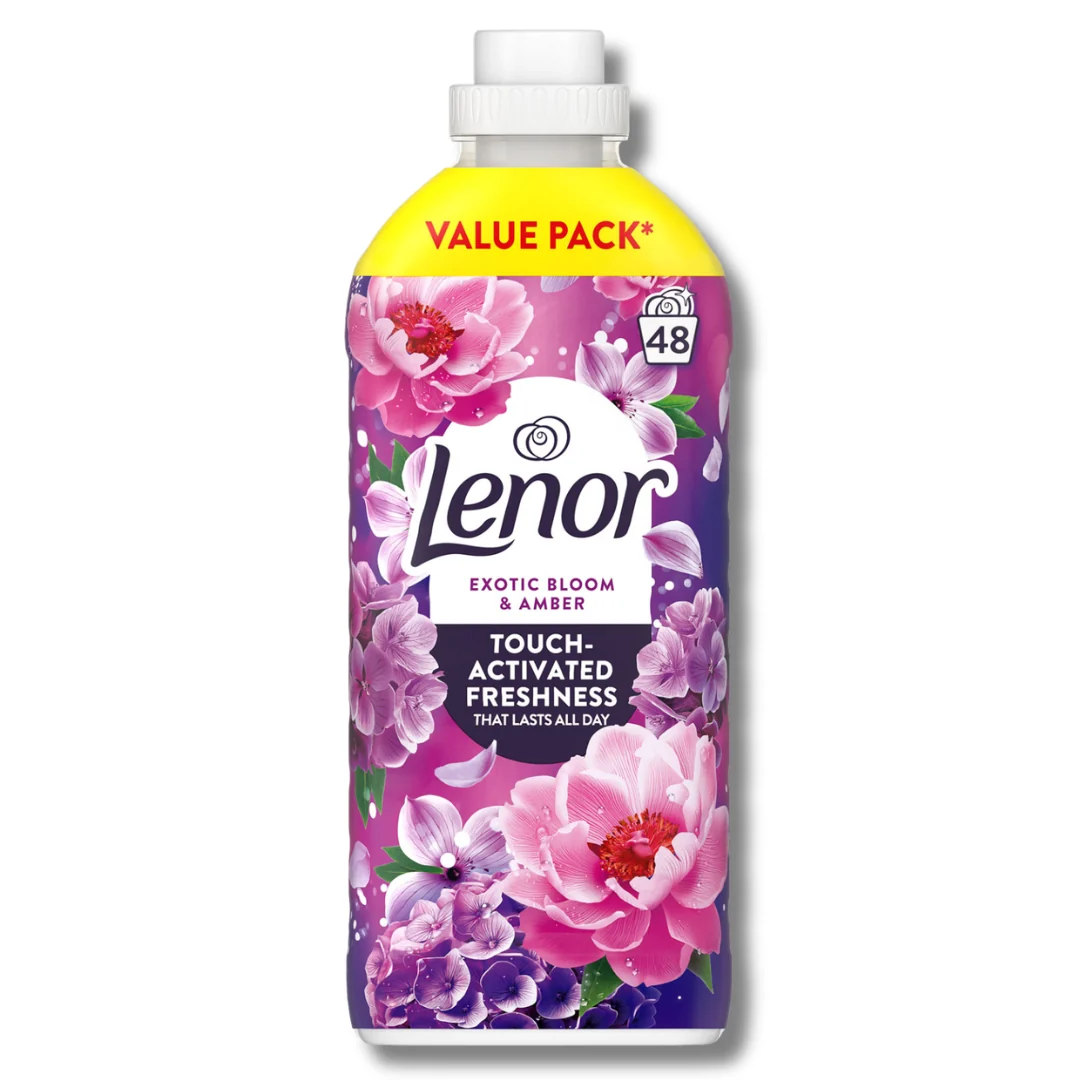 Lenor Fabric Conditioner Exotic Bloom & Amber 1.488L 48w - Image 2