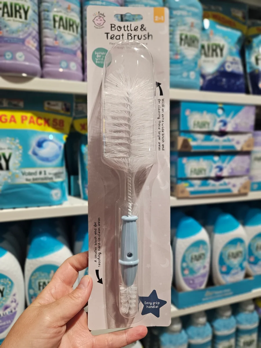 123 Baby 2-in-1 Bottle & Teat Brush 26cm Div.Farger - Image 7