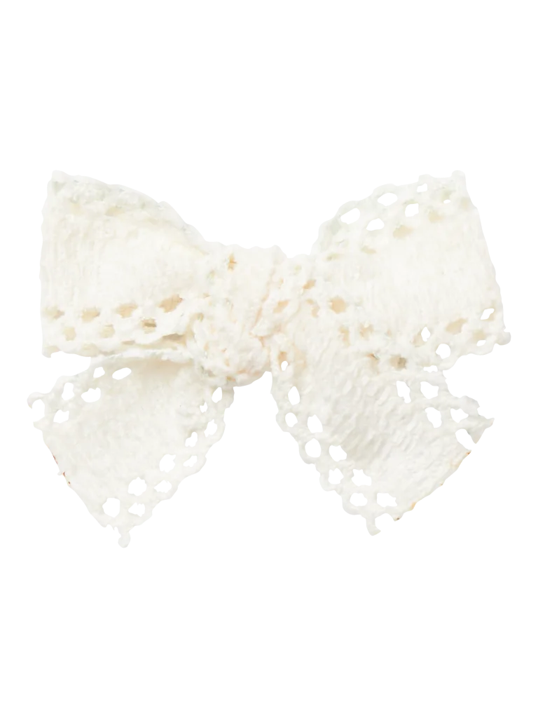 LIL ATELIER ROLA HAIR CLIP- Sløyfe Hårspenne, Turtledove - Image 4