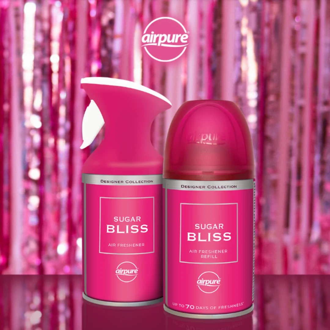 Airpure Designer Collection Air Freshener Sugar Bliss 250ml - Image 3