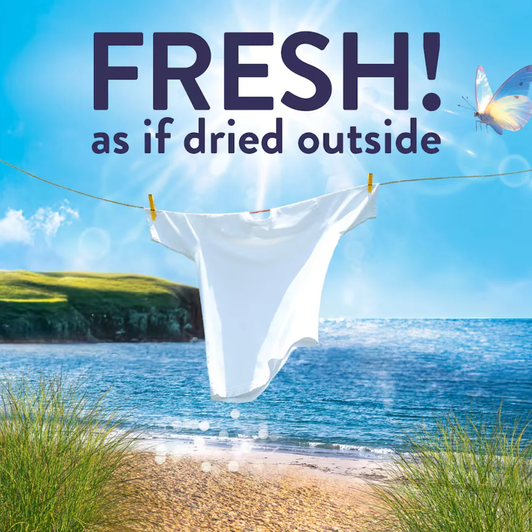 Lenor Tøymykner Outdoorable Sea Breeze Stroll 45w 630ml - Image 6