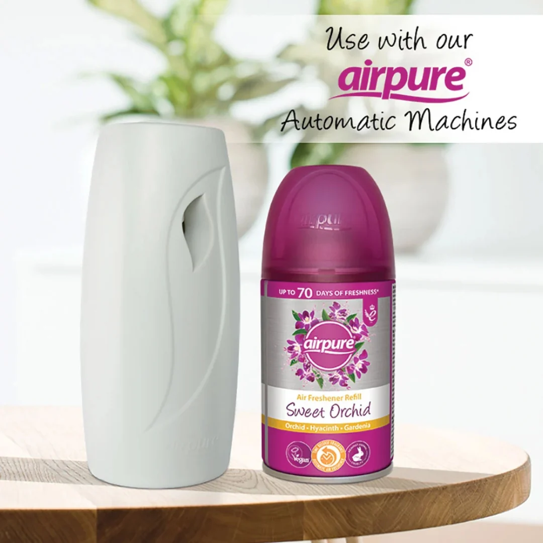 Airpure Air-O-Matic Refill Sweet Orchid 250ml - Image 5
