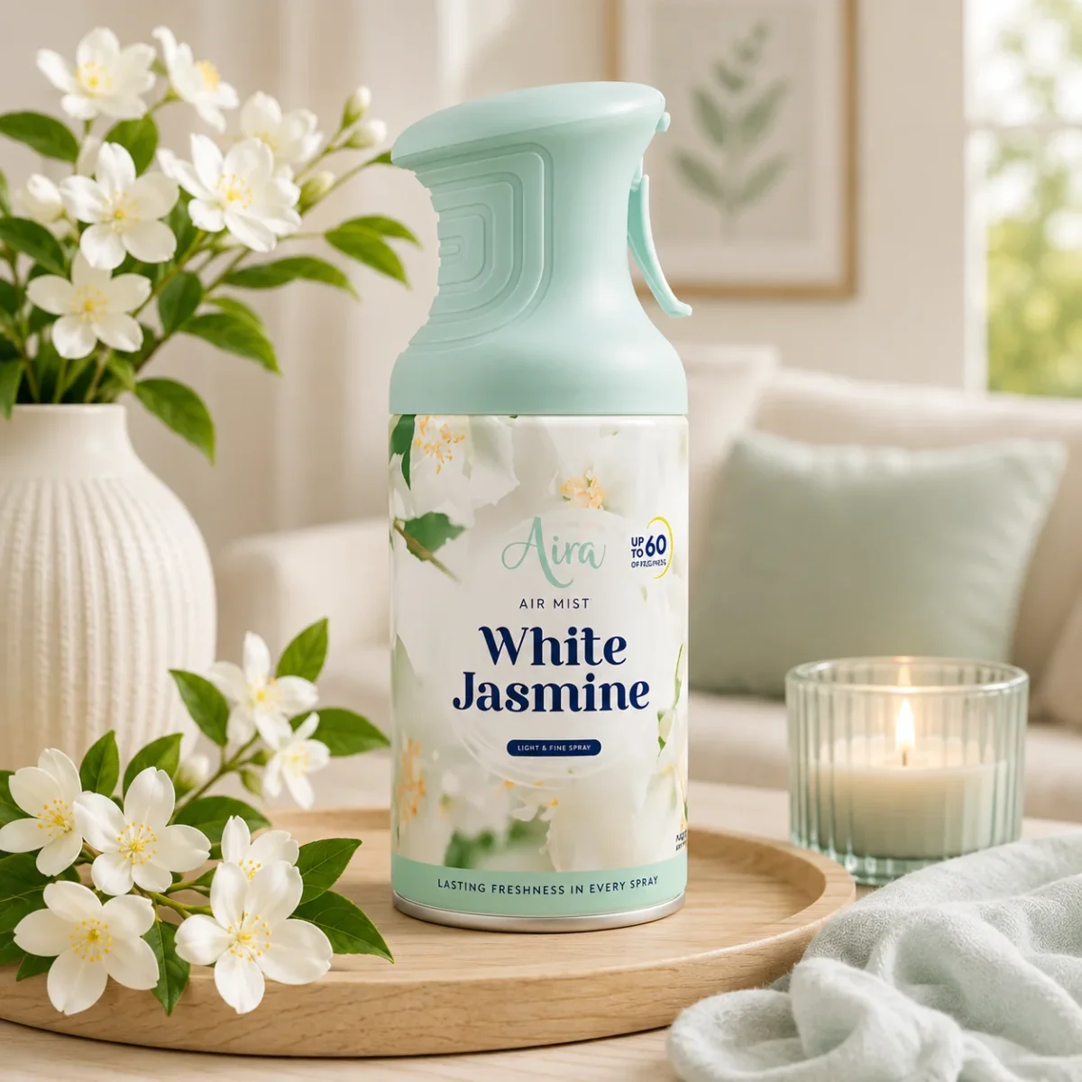 Aira Air Mist White Jasmine Luftfrisker 250ml - Image 3