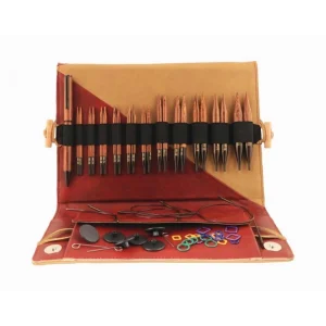 KnitPro Ginger korte Utskiftbare strikkepinner – 3.5 – 12.0 mm