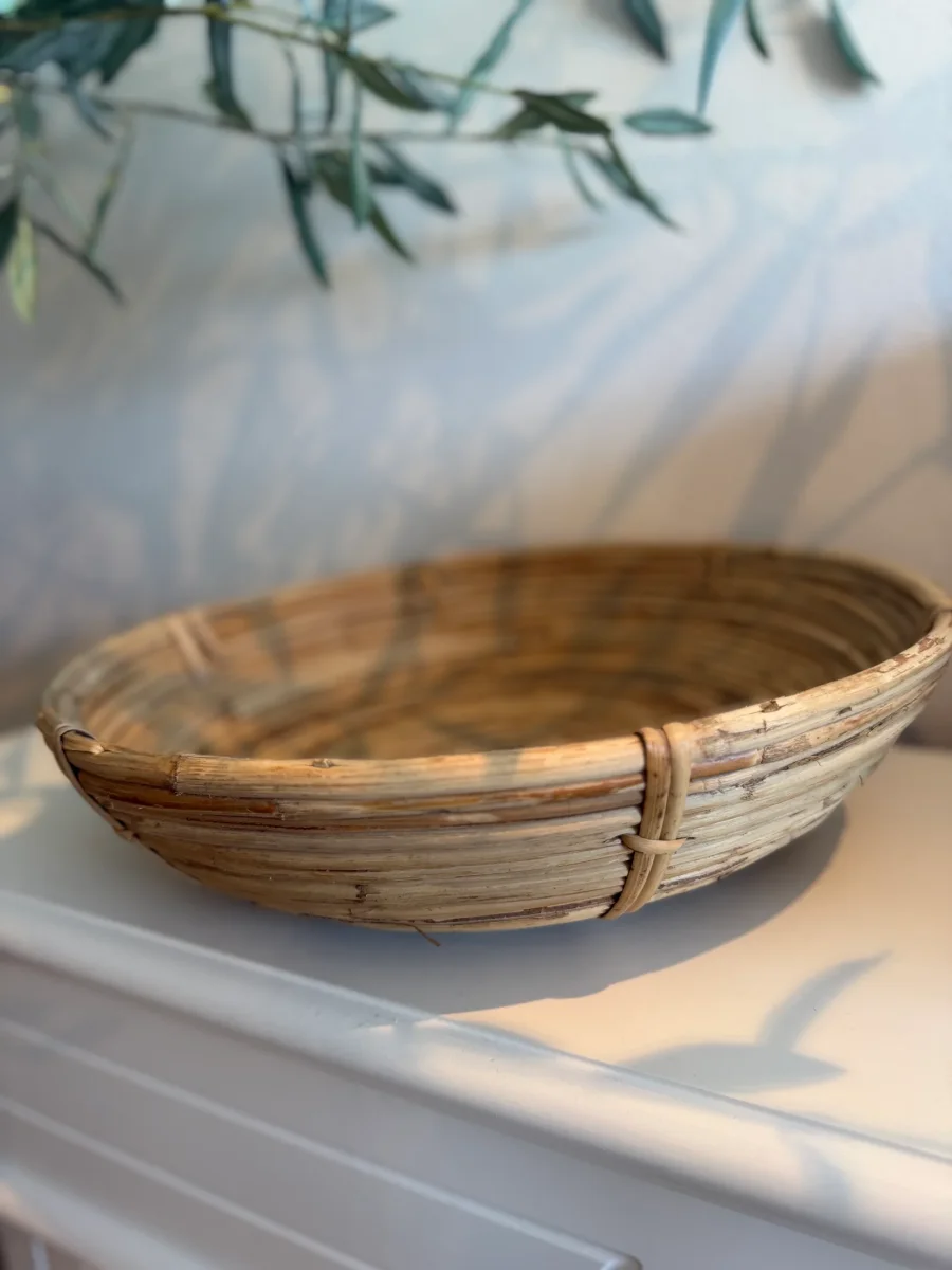 House Doctor Rottingfat/ Bolle/ Tray, HDChaka, Nature 40 cm - Image 3