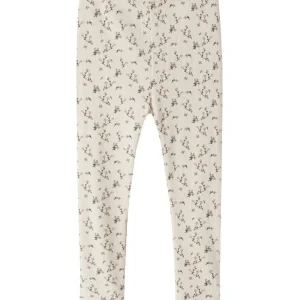 LIL ATELIER, LAGO MER SLIM LEGGINGS , Turtledove ROSE FLOWER