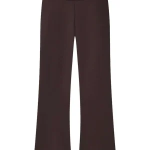 NAME IT, FRIKKALI BOOTCUT PANT NOOS, Slengbukse, Chocolate Plum/Brun