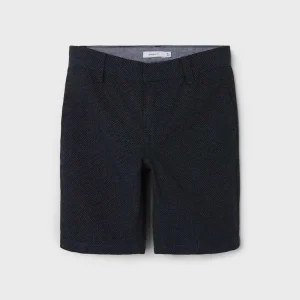NAME IT, RYAN REG TWI L SHORTS, Dark Sapphire DOT