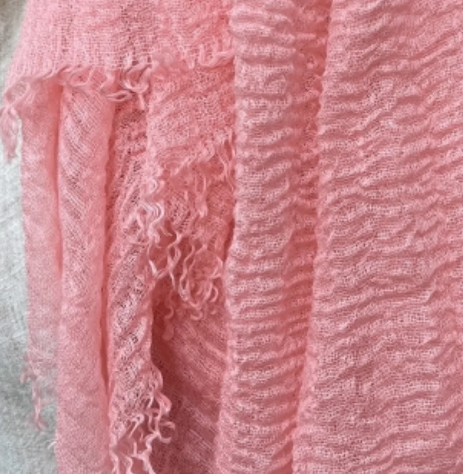 Mdc Scarf- Skjerf i 100% Viskose, Rosa - Image 3